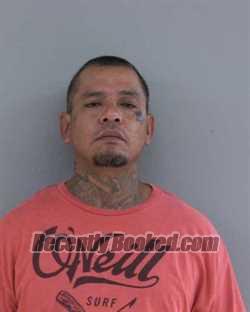 Mugshot of Salvador Ornelas booked in Madera County, California on August 14, 2026
