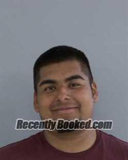 Booking photo from Madera County, California