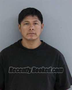 Mugshot of Odilio Cortez booked in Madera County, California on August 13, 2026