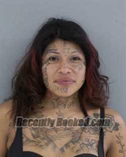 Mugshot of DIANET FRANCISCO BALTAZAR booked in Madera County, California on May 16, 2026