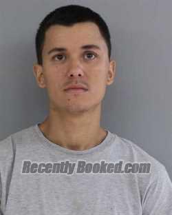 Booking photo from Madera County, California