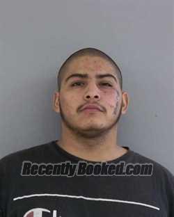 Mugshot of Cristian Sanchez Bravo booked in Madera County, California on August 21, 2026