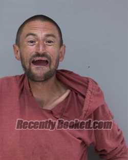 Booking photo from Madera County, California