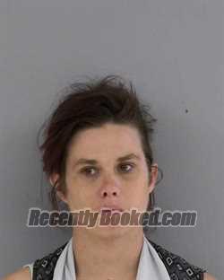 Mugshot of ARIZONA SUESANNE FRANKLIN booked in Madera County, California on April 16, 2026