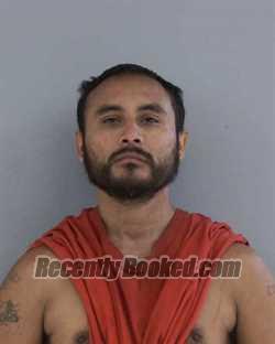 Mugshot of Xavier Alvarado booked in Madera County, California on August 18, 2026