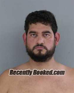 Booking photo from Madera County, California