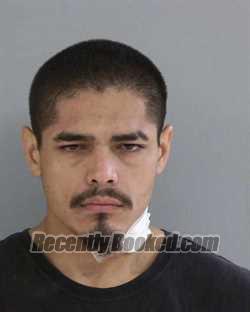Booking photo from Madera County, California