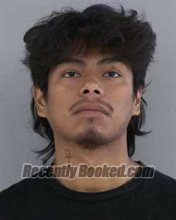 Booking photo from Madera County, California