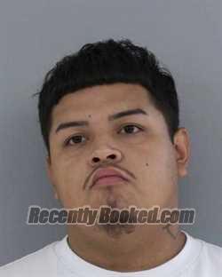 Booking photo from Madera County, California