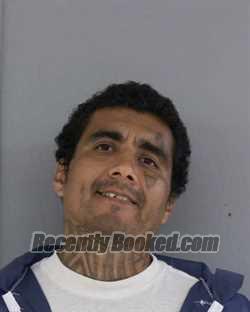 Booking photo from Madera County, California