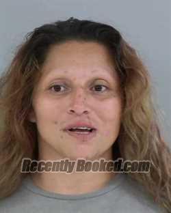 Mugshot of CRYSTAL SOCORRO LOPEZ booked in Madera County, California on July 14, 2026