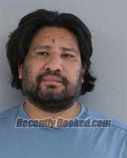 Mugshot of Ernesto Montes booked in Madera County, California on October 24, 2026