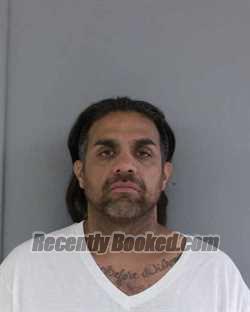 Booking photo from Madera County, California