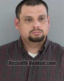 Mugshot of Luciano Garcia booked in Madera County, California on October 15, 2026