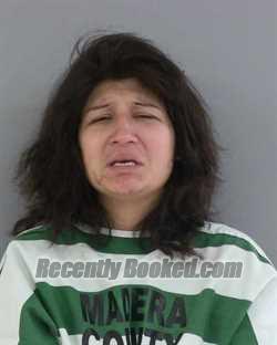 Mugshot of MAYRA TRUJILLO booked in Madera County, California on June 11, 2026