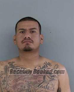 Booking photo from Madera County, California