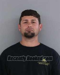 Mugshot of Nicholas Shane Garrett booked in Madera County, California on October 20, 2026