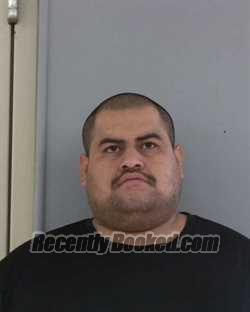 Mugshot of George Adrian Martinez booked in Madera County, California on August 22, 2026