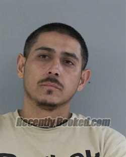 Booking photo from Madera County, California