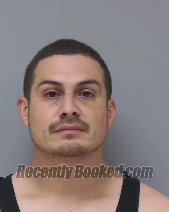 Booking photo from Madera County, California