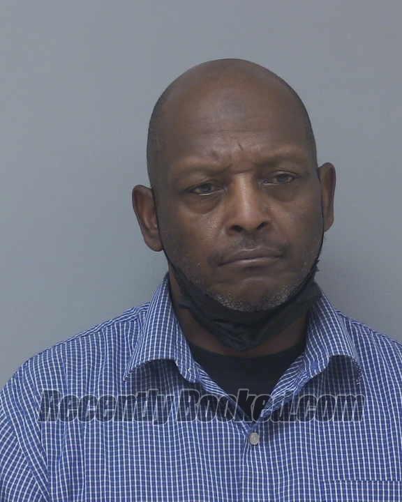 Booking photo from Madera County, California