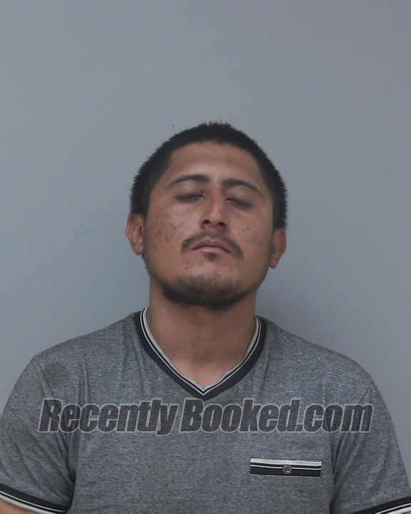 Booking photo from Madera County, California