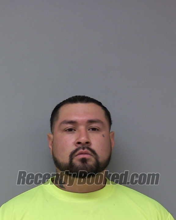 Booking photo from Madera County, California