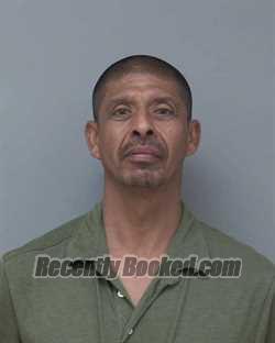 Booking photo from Madera County, California