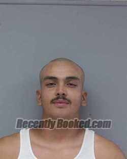 Booking photo from Madera County, California