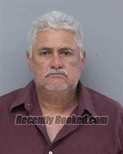 Booking photo from Madera County, California