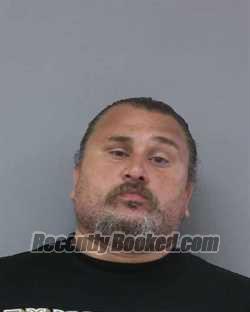 Booking photo from Madera County, California