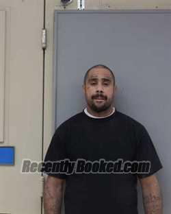 Booking photo from Madera County, California