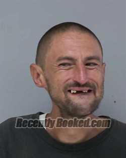 Booking photo from Madera County, California