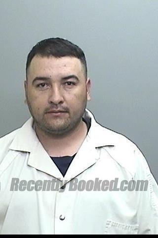 Booking photo from Mendocino County, California