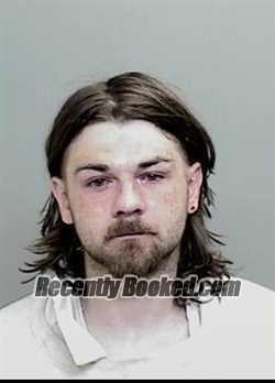 Booking photo from Mendocino County, California