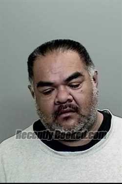 Booking photo from Mendocino County, California