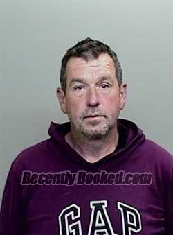 Booking photo from Mendocino County, California