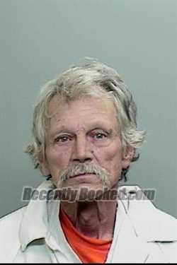 Booking photo from Mendocino County, California