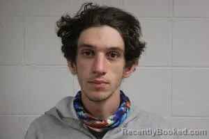 Mugshot of Austin Michael Tupay booked in Avery County, North Carolina on September 30, 2026