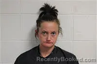 Mugshot of Annabell Judy Daniels booked in Avery County, North Carolina on October 24, 2026