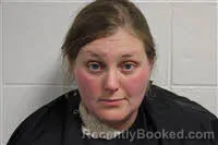 Mugshot of Hali Elizabeth Currin booked in Avery County, North Carolina on March 24, 2026