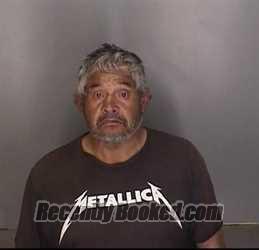 Mugshot of Richard Lopez Fabela booked in Merced County, California on July 16, 2026