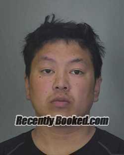 Booking photo from Merced County, California