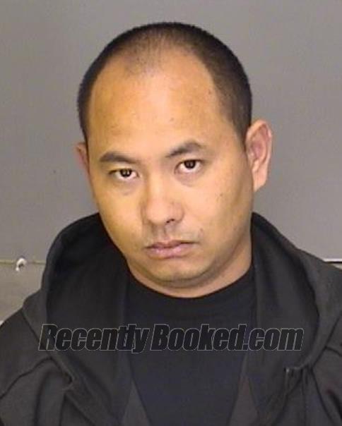 Booking photo from Merced County, California