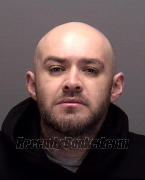 Booking photo from Merced County, California