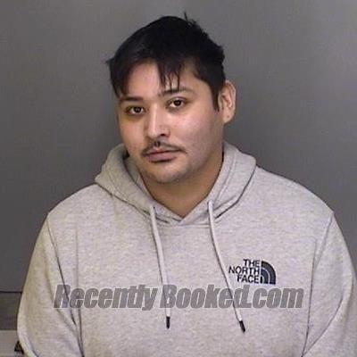 Booking photo from Merced County, California