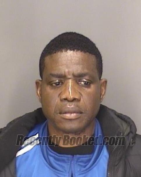 Booking photo from Merced County, California