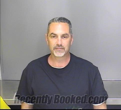 Booking photo from Merced County, California