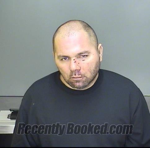 Booking photo from Merced County, California