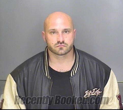 Booking photo from Merced County, California